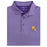 LSU Tigers Horn Legend State Interlink Stretch Polo - Purple / Lavender
