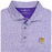 LSU Tigers Horn Legend Vault Circle Cheerdrop Performance Stretch Polo - Lavender