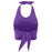 LSU Tigers Hype and Vice Arch Tailgate Halter Top - Purple