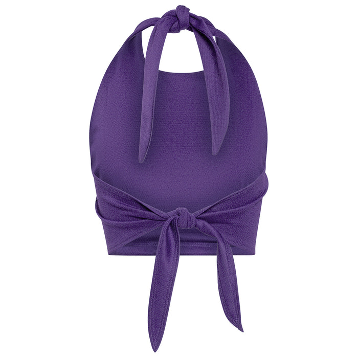 LSU Tigers Hype and Vice LSU Tailgate Jersey Halter Top - Purple