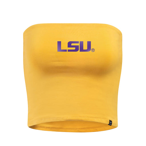 LSU Tigers Hype and Vice LSU Tube Top - Gold