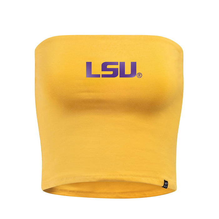 LSU Tigers Hype and Vice LSU Tube Top - Gold