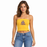 LSU Tigers Hype and Vice Embroidered Established Tube Top - Gold