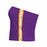 LSU Tigers Hype and Vice Tigers Jersey Tube Top - Purple