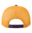 LSU Tigers Image One Beanie Mike Lines Felt Badge Five Panel Snapback Pigment Dyed Rope Hat - Mustard