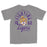 LSU Tigers Image One Beanie Mike Mascot Overlay Garment Dyed T-Shirt - Grey