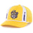 LSU Tigers Image One Beanie Mike Vintage Panel Mesh Rope Trucker Hat - Gold