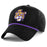 LSU Tigers Image One Beanie Thin Corduroy Five Panel Snapback Rope Hat - Black