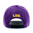 LSU Tigers Image One Beanie Thin Corduroy Five Panel Snapback Rope Hat - Purple
