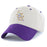 LSU Tigers Image One Interlock Relaxed Crown Adjustable 2-Tone Youth Hat - Khaki / Purple