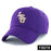 LSU Tigers Image One Interlock Relaxed Crown Adjustable Youth Hat - Purple