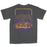 LSU Tigers Image One Nighttime On Campus Garment Dyed T-Shirt - Graphite