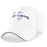 LSU Tigers Image One Thin Line Script Women's Lightweight Performance Ponytail Hat - White