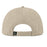 LSU Tigers Image One Vintage Emblem Five Panel Snapback Pigment Dyed Rope Hat - Khaki