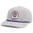 LSU Tigers JNJ Apparel Tiger Head Cahaba 5-Panel Lightweight Old School Coach Rope Hat - Grey