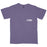 LSU Tigers JNJ Apparel Tiger Stadium Blueprint Garment Dyed Pocket T-Shirt - Grape
