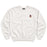 LSU Tigers JNJ Apparel Vault Arch Embroidered Crewneck Sweatshirt - Sea Salt