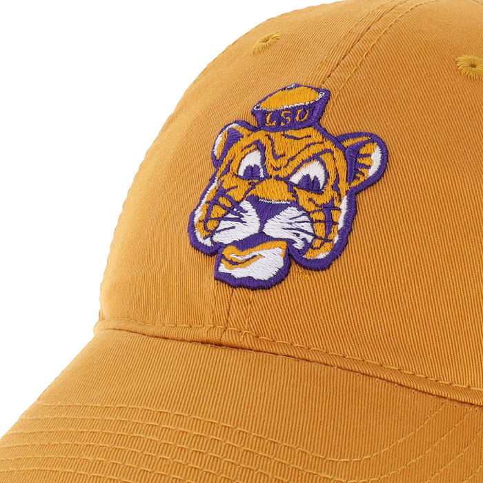 LSU Tigers Legacy Beanie Tiger Relaxed Twill Hat - Mustard