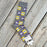 LSU Tigers NOLA Mercantile Geaux Tigers Two-Tone Pattern Woven Socks - Grey