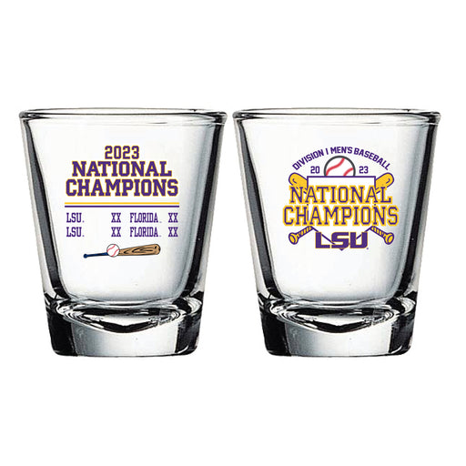 LSU Tigers Baseball National Champions Shot Glass