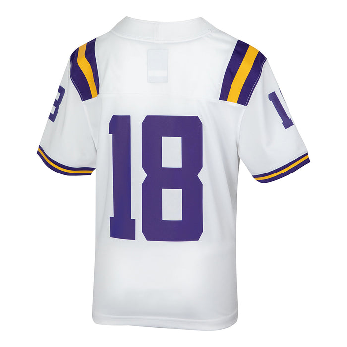 LSU Tigers Nike #1 Toddler / Youth Team Replica Football Jersey – Purp —  Bengals & Bandits