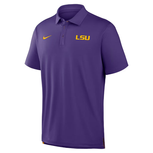 LSU Tigers Nike 2026 Sideline On Field Tour Dri-FIT Polo - Purple