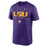 LSU Tigers Nike Basketball LSU Victory Parade Dri-Fit Performance T-Shirt - Purple