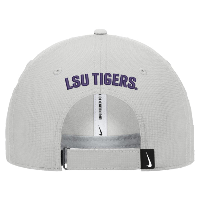 LSU Tigers Nike Beanie Mike Academic Club Performance Adjustable Dri-Fit Hat - Photon Dust