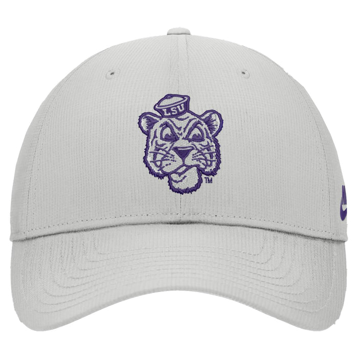 LSU Tigers Nike Beanie Mike Academic Club Performance Adjustable Dri-Fit Hat - Photon Dust