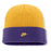 LSU Tigers Nike Beanie Mike Peak Legacy Cuff Knit Beanie - Purple / Gold