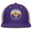LSU Tigers Nike Beanie Mike Prep Pro Adjustable Snapback Hat - Purple / Grey