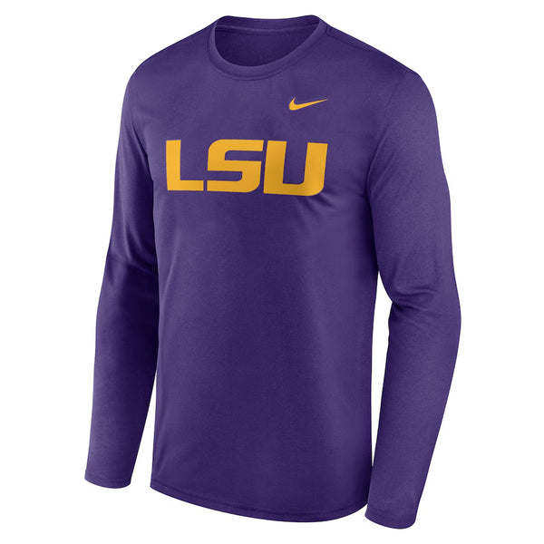 lsu long sleeve dri fit