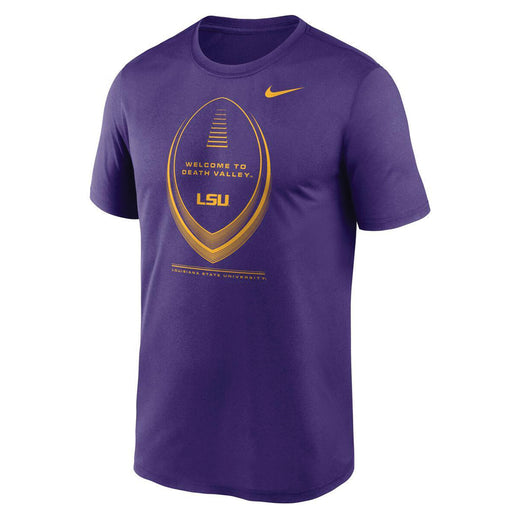 LSU Tigers Nike Football 2026 Primetime Icon Legend Dri-FIT T-Shirt - Purple