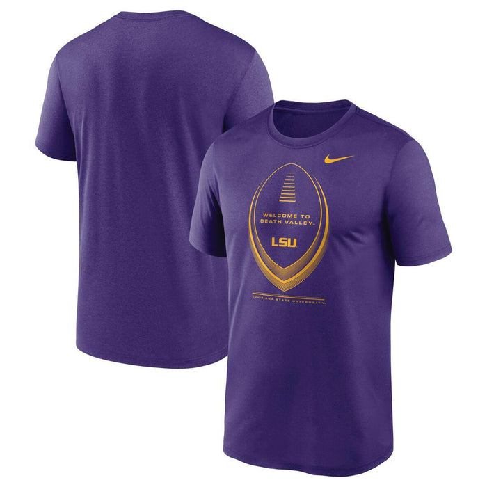 LSU Tigers Nike Football 2026 Primetime Icon Legend Dri-FIT T-Shirt - Purple