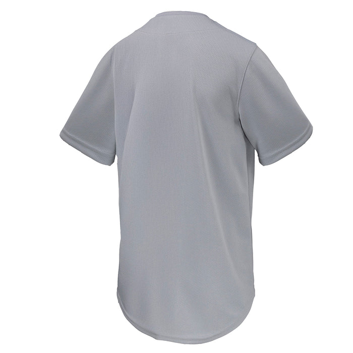 LSU Tigers Nike Full-Button Performance Replica Double-knit Mesh Youth Baseball Jersey - Grey