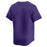 LSU Tigers Nike Full-Button Performance Replica Double-knit Mesh Youth Baseball Jersey - Purple