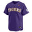 LSU Tigers Nike Full-Button Performance Replica Double-knit Mesh Youth Baseball Jersey - Purple