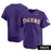 LSU Tigers Nike Full-Button Performance Replica Double-knit Mesh Youth Baseball Jersey - Purple