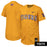 LSU Tigers Nike Full-Button Vapor Performance Replica Baseball Youth Jersey - Gold
