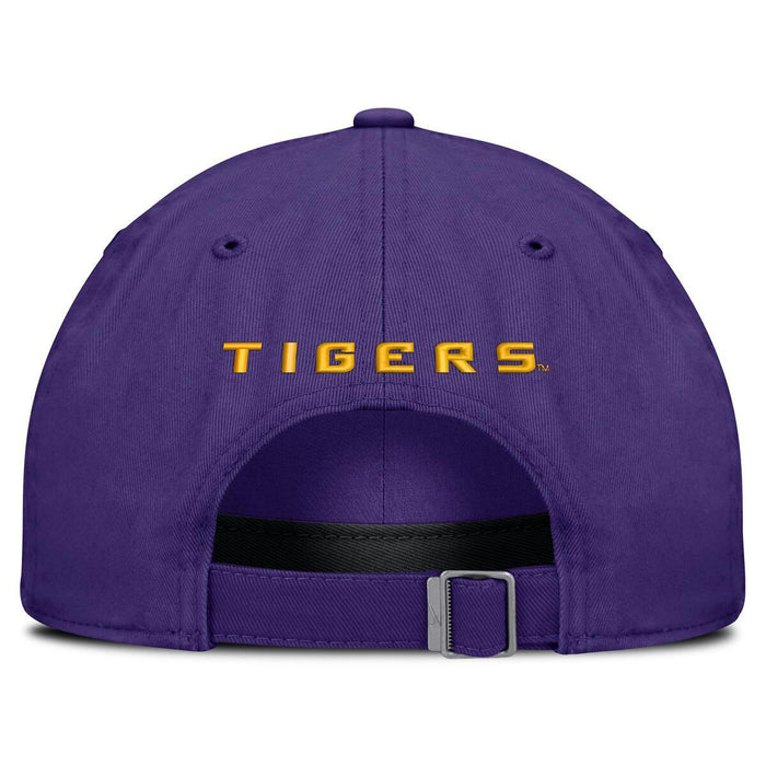 LSU Tigers Nike Gameday Adjustable Club Cap Hat - Purple