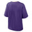 LSU Tigers Nike Geaux Tigers Fight Song Boxy Ringer T-Shirt - Purple