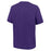 LSU Tigers Nike Interlock Unmatched Short Sleeve Wind 1/4 Zip Shirt  - Purple