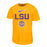 LSU Tigers Nike Legend Dri-Fit Tiger Head Lines Performance Youth T-Shirt - Gold