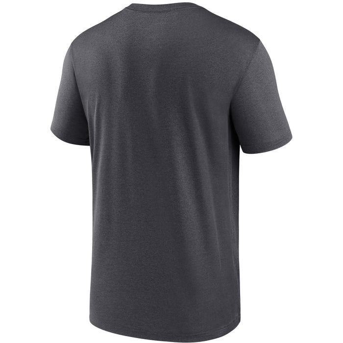 LSU Tigers Nike Legend Primary Logo Dri-Fit Performance T-Shirt - Anthracite