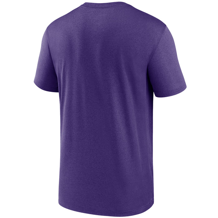 LSU Tigers Nike Legend Primary Logo Dri-Fit Performance T-Shirt - Purple