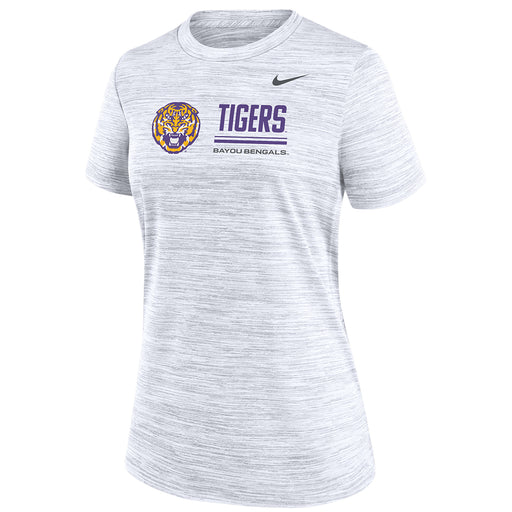 LSU Tigers Nike Play2Win Velocity Women's Dri-Fit Performance T-Shirt - White