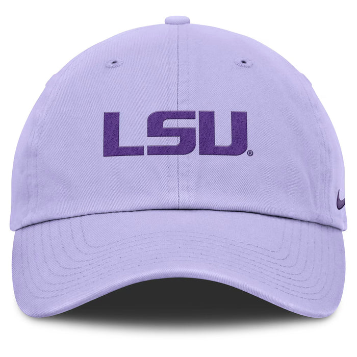 LSU Tigers Nike Primary Campus Adjustable Club Hat - Purple Pulse