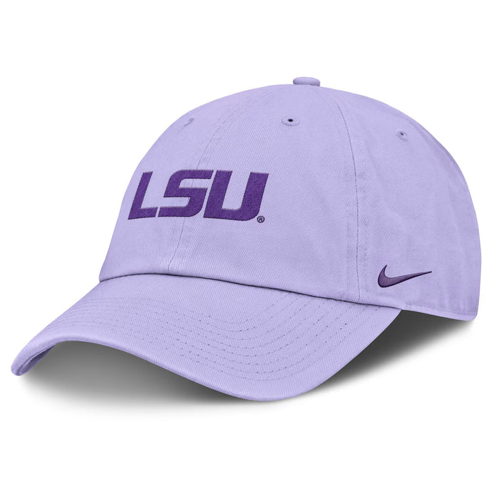 LSU Tigers Nike Primary Campus Adjustable Club Hat - Purple Pulse