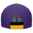 LSU Tigers Nike Script Pro Rise Adjustable 3 Tone Structured Snapback Flat Bill Hat - Purple