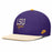 LSU Tigers Nike Script Pro Rise Adjustable 3 Tone Structured Snapback Flat Bill Hat - Purple